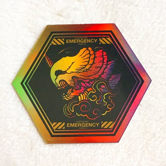 Kaiju Alert Acrylic Phone Ring - Picture 5 of 6